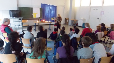 Nikolaus in der Schule