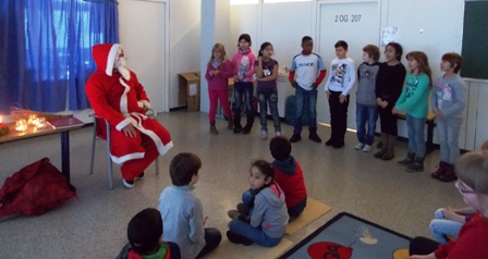 Nikolaus in der Schule