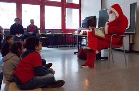 Nikolaus in der Schule
