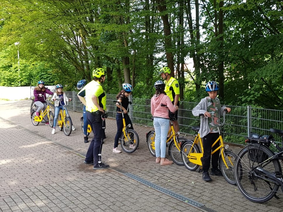 Training mit der Polizei