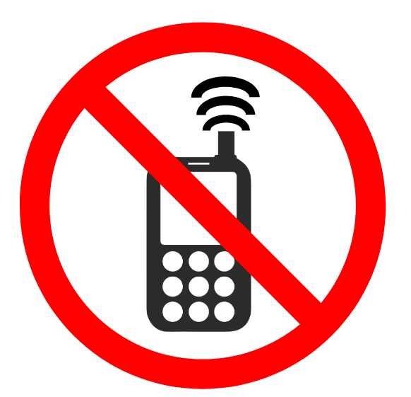 Handys bitte parken!